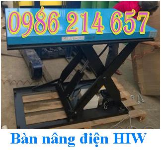 Bàn nâng điện 1 tấn 2 tấn nâng cao 1 mét